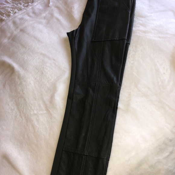 BRAND NEW BCBG DEEP OLIVE CONNOR PANTS - Picture 2 of 4